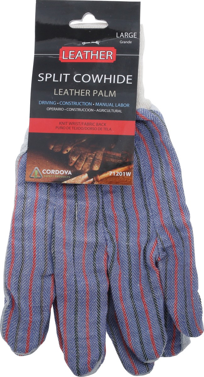 slide 7 of 10, Cordova Glove Leather Palm Knit Wrist, 1 ct