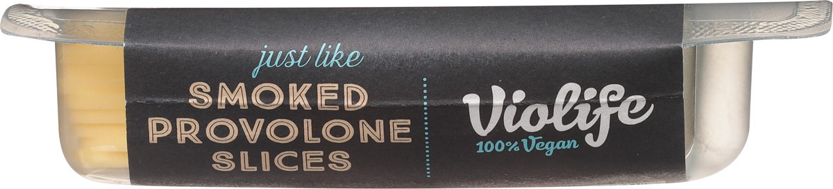 slide 9 of 9, Violife Just Like Smoked Provolone Slices, Dairy-Free Vegan 7.05 oz Pack, 7.05 oz