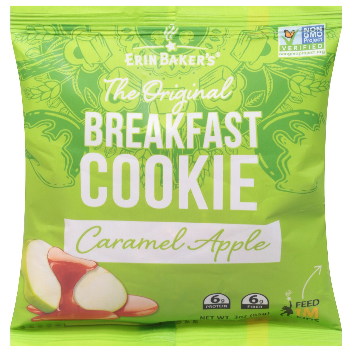 slide 1 of 9, Erin Baker's Caramel Apple Breakfast Cookie - 3 Oz, 3 oz