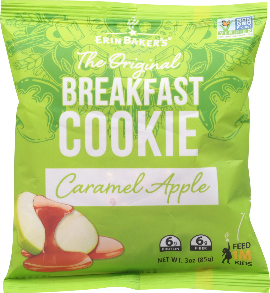 slide 6 of 9, Erin Baker's Caramel Apple Breakfast Cookie - 3 Oz, 3 oz