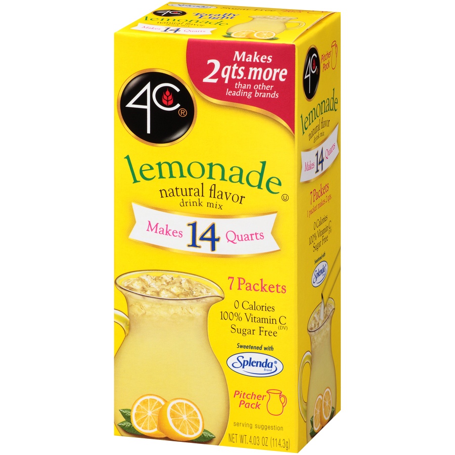 slide 3 of 8, 4C Totally Light Lemonade Pitcher Pack, 7 ct