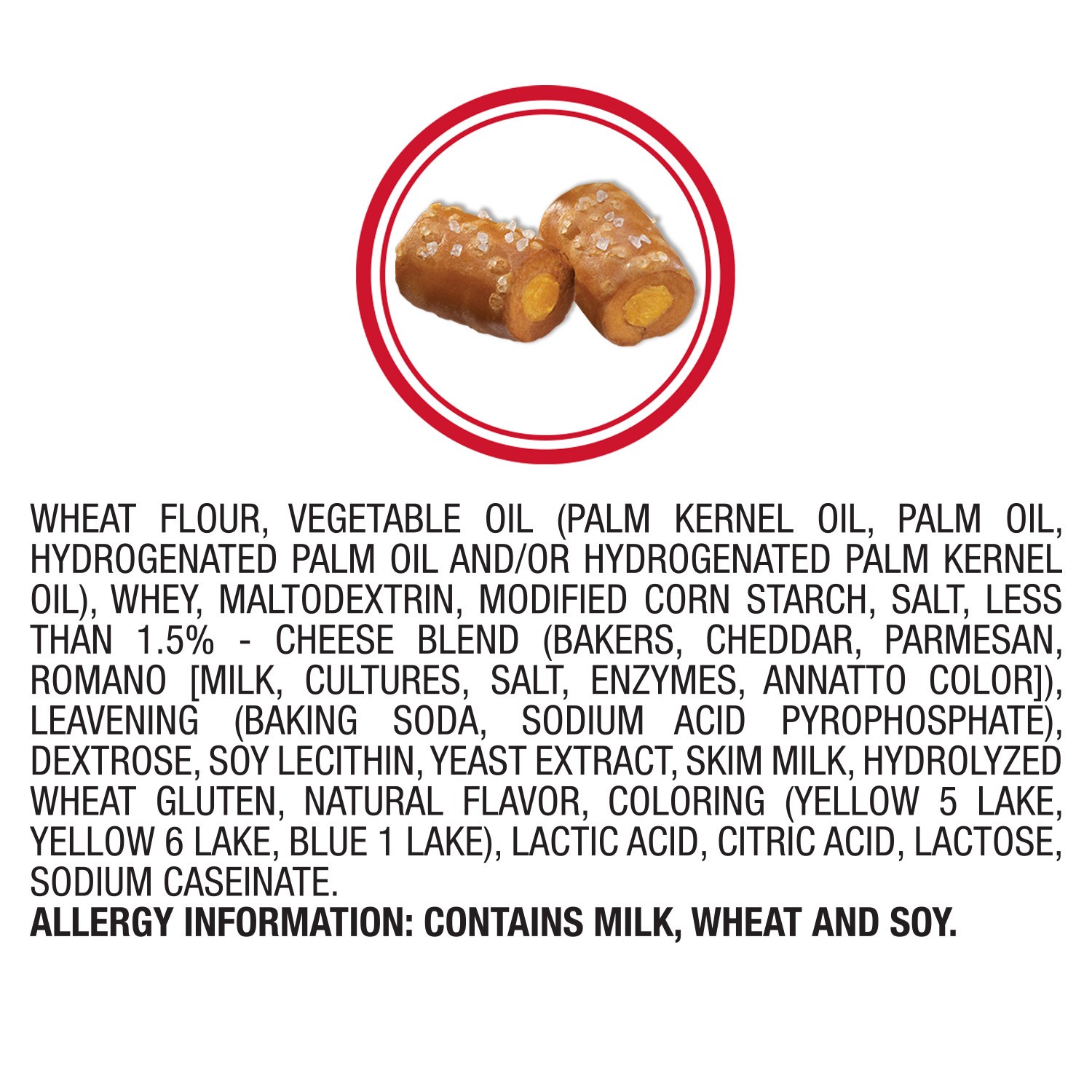 slide 7 of 7, COMBOS Stuffed Snacks Cheddar Cheese Baked Pretzel Snacks, 6.3 oz Bag, 6.3 oz