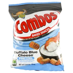 COMBOS Buffalo Blue Cheese Pretzel Baked Snacks - 6.3 oz