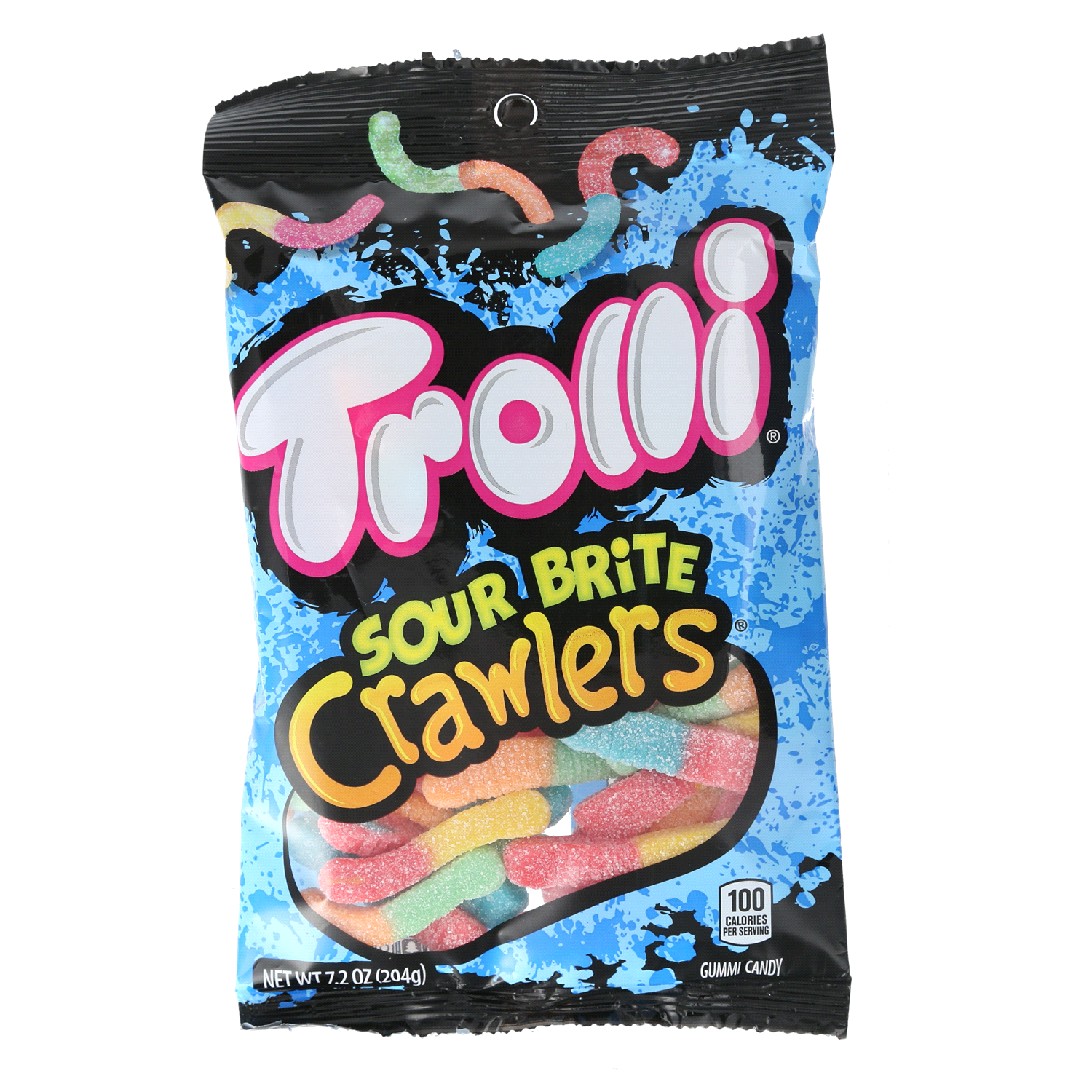 slide 1 of 2, Trolli Crawlers Sour Brite Gummi Candy 7.2 oz, 7.2 oz