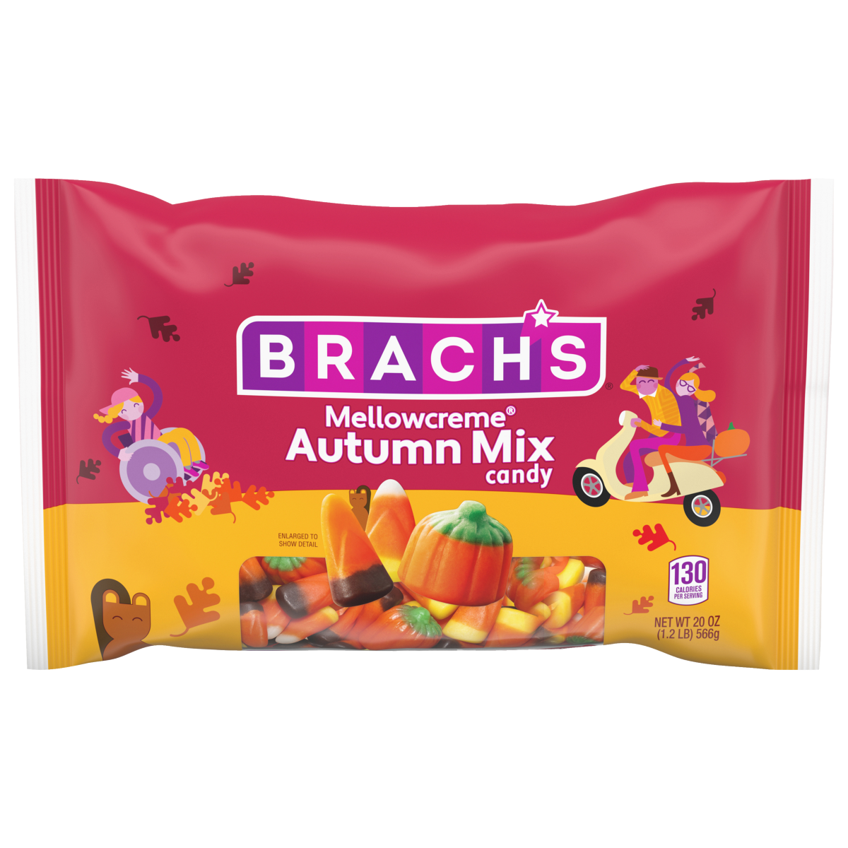 slide 1 of 2, Brach's Mellowcreme Autumn Mix Candy - 20 oz, 20 oz