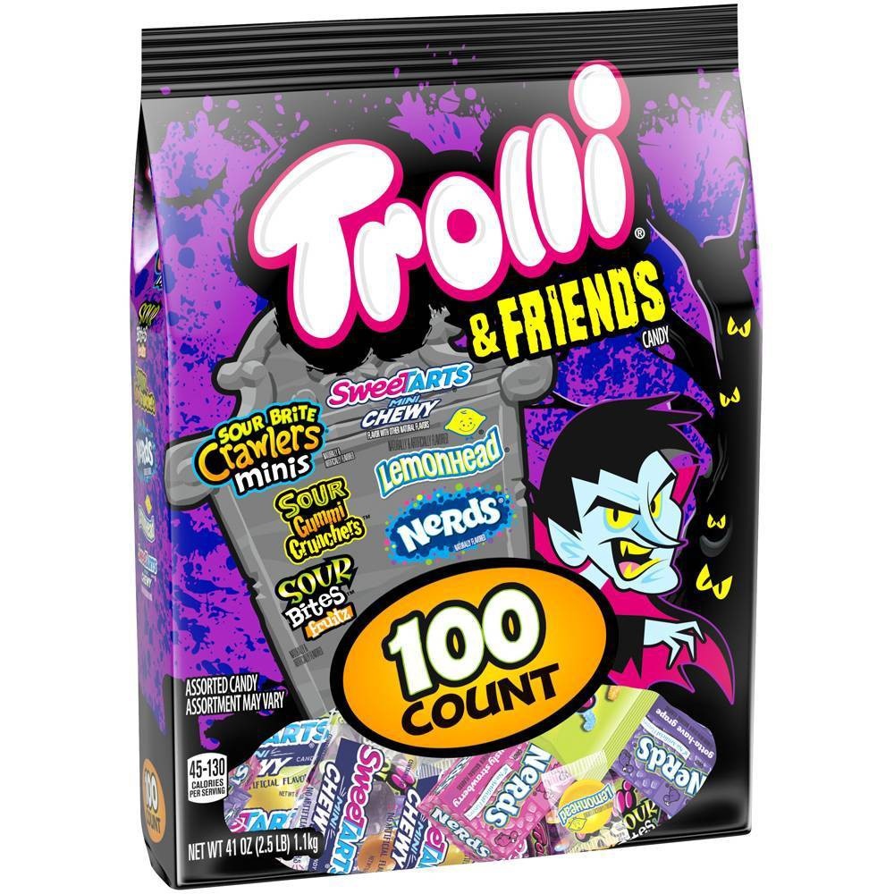 slide 3 of 4, Trolli And Friends Assorted Candies, 41 oz