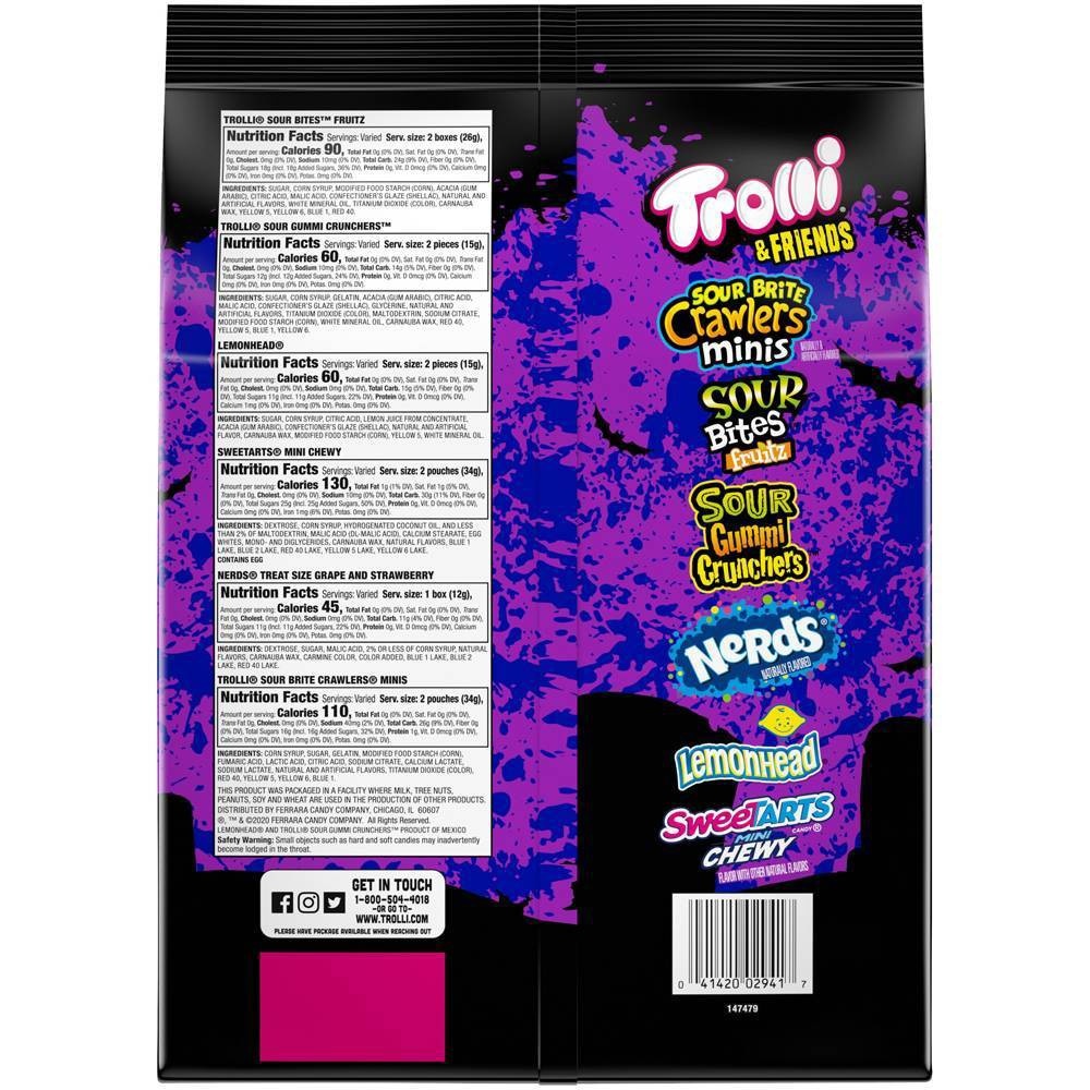 slide 4 of 4, Trolli And Friends Assorted Candies, 41 oz