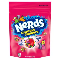 Nerds Rainbow Gummy Clusters Rainbow Candy 8 oz