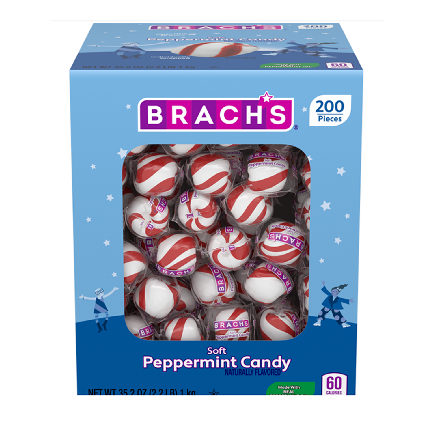 slide 1 of 1, Brach's Soft Peppermint Candy 200 ea, 200 ct