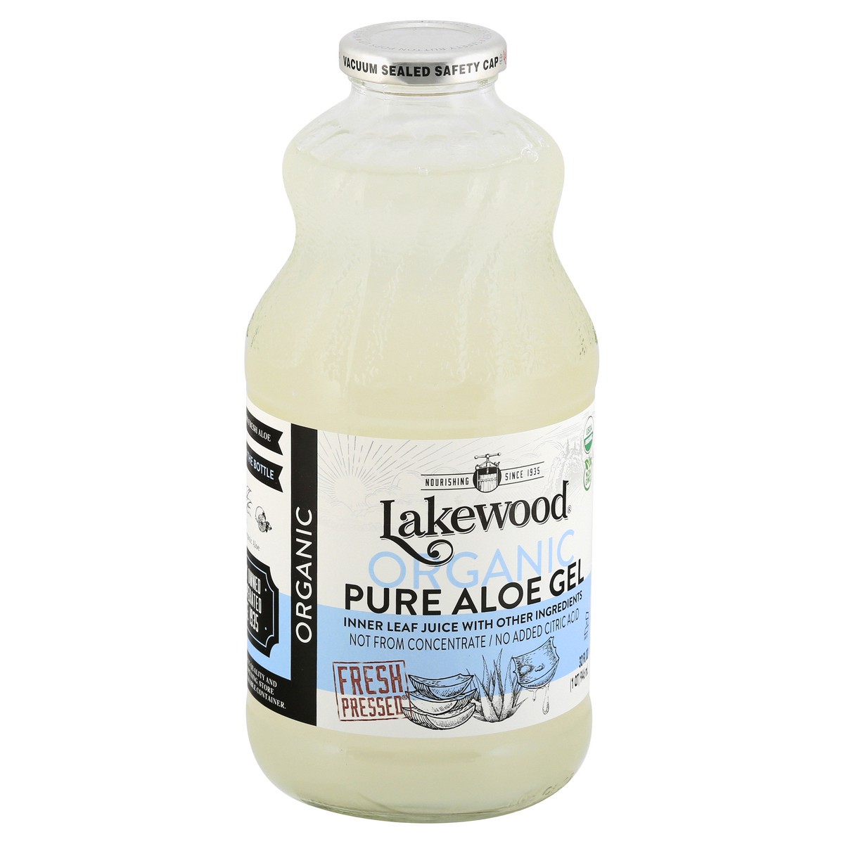 slide 5 of 13, Lakewood Organic Pure Aloe Gel Juice 32 oz, 32 oz
