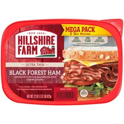Hillshire Farm Ultra Thin Sliced Black Forest Ham Sandwich Meat, 22 oz