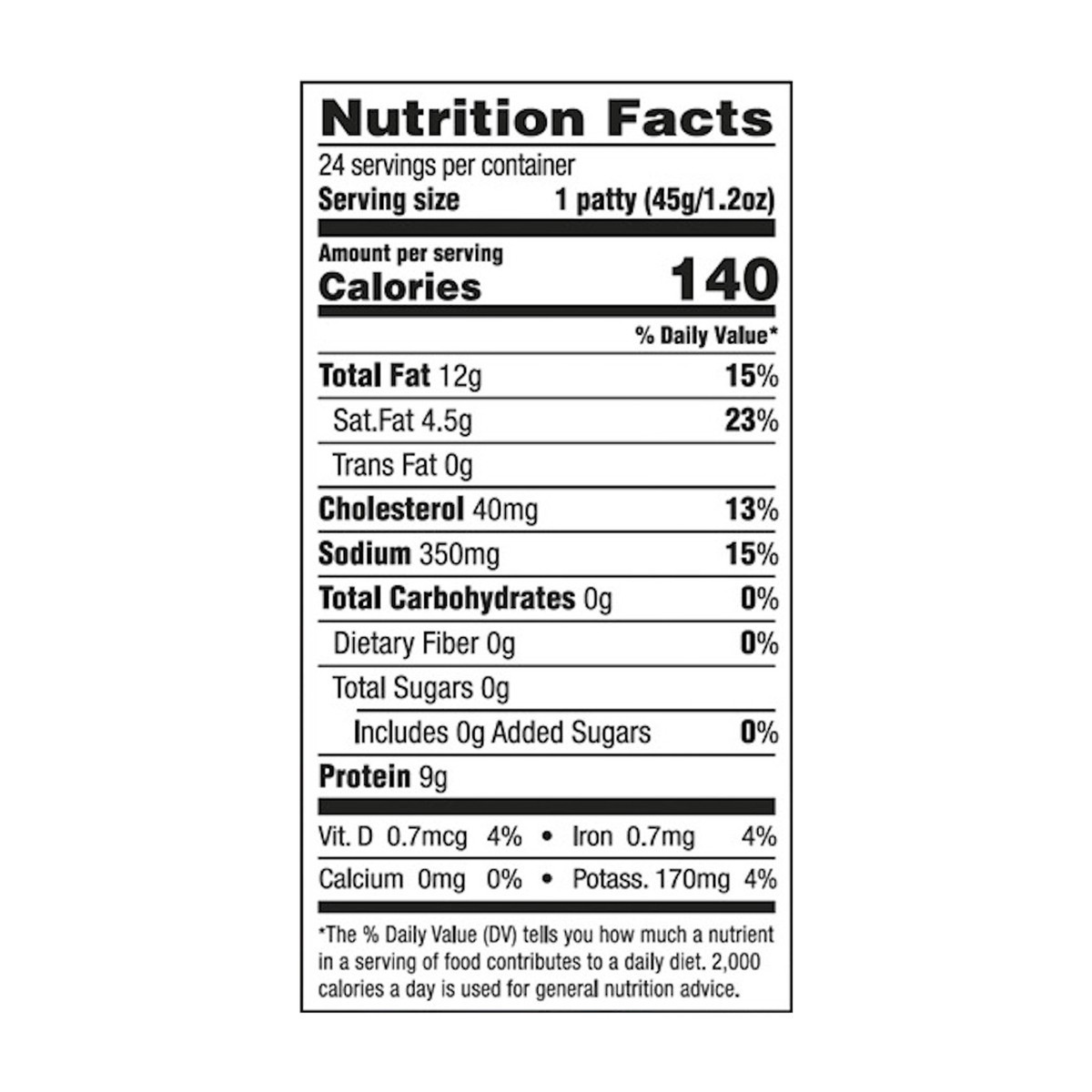 slide 6 of 11, Swaggerty's Farm 24 Premium Sausage Patties Mild, 24 ct
