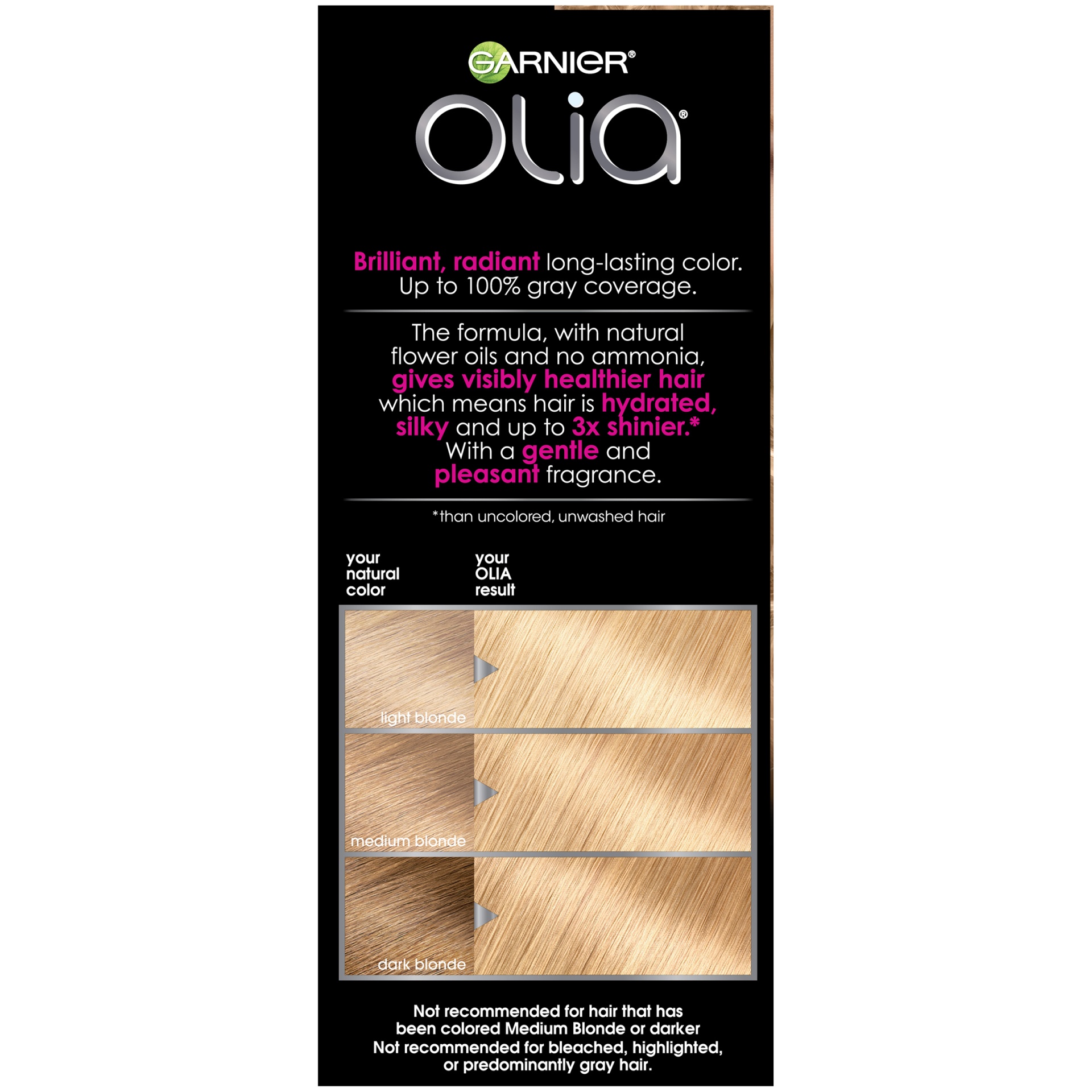 slide 4 of 7, Garnier Olia Oil Powered Permanent Hair Color, 1 ct