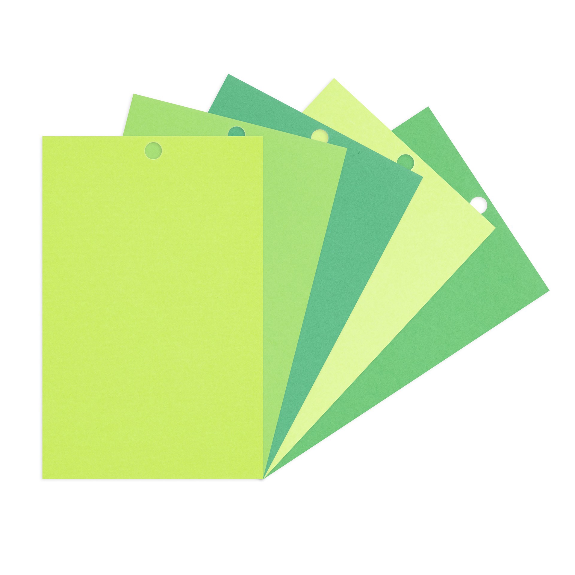 slide 5 of 8, Feathered Green 4.5" X 7" Cardstock Paper By Recollections, 100 Sheets, 4.5 in x 7 in