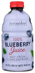 Antioxidant Solutions Juice Blueberry - 32 fl oz