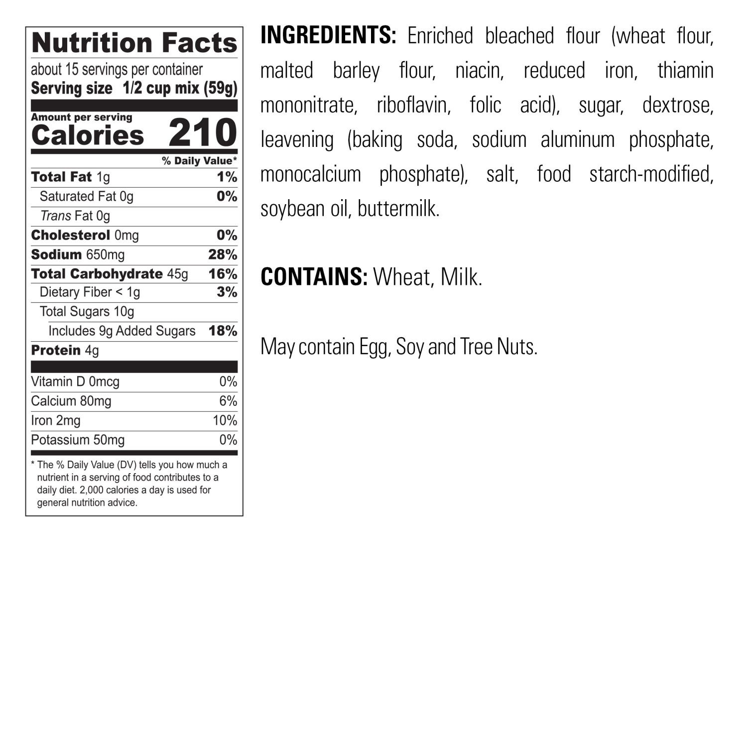 slide 2 of 6, Krusteaz Light & Fluffy Complete Buttermilk Pancake & Waffle Mix, 32 oz