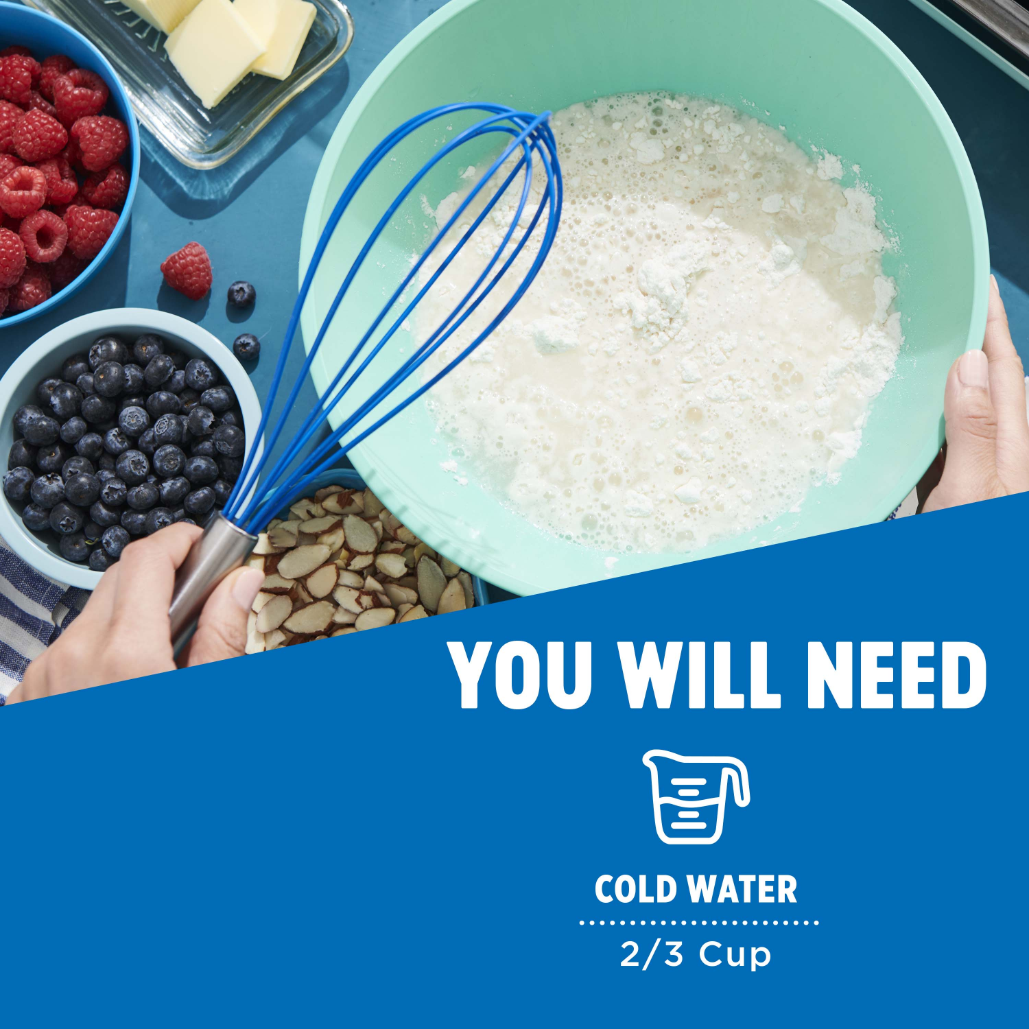 slide 2 of 5, Krusteaz Light & Fluffy Buttermilk Pancake & Waffle Mix, Family Size, 5 lb