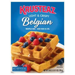 Krusteaz Light & Crispy Belgian Waffle Mix