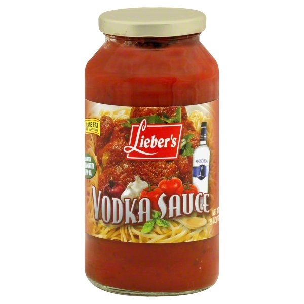 slide 1 of 2, Lieber's Vodka Sauce 26 oz, 26 oz