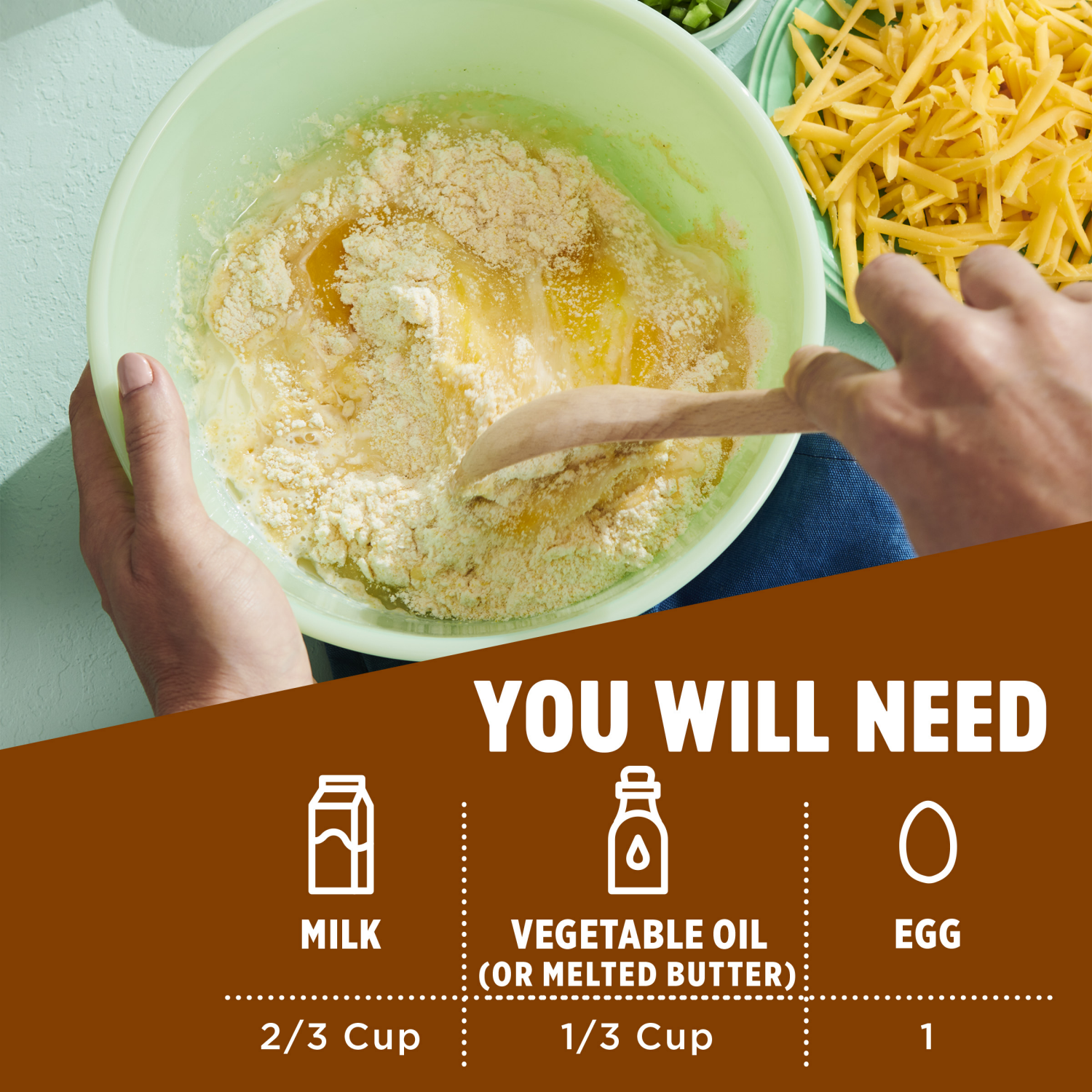 slide 3 of 7, Krusteaz Honey Cornbread & Muffin Mix, 15 oz