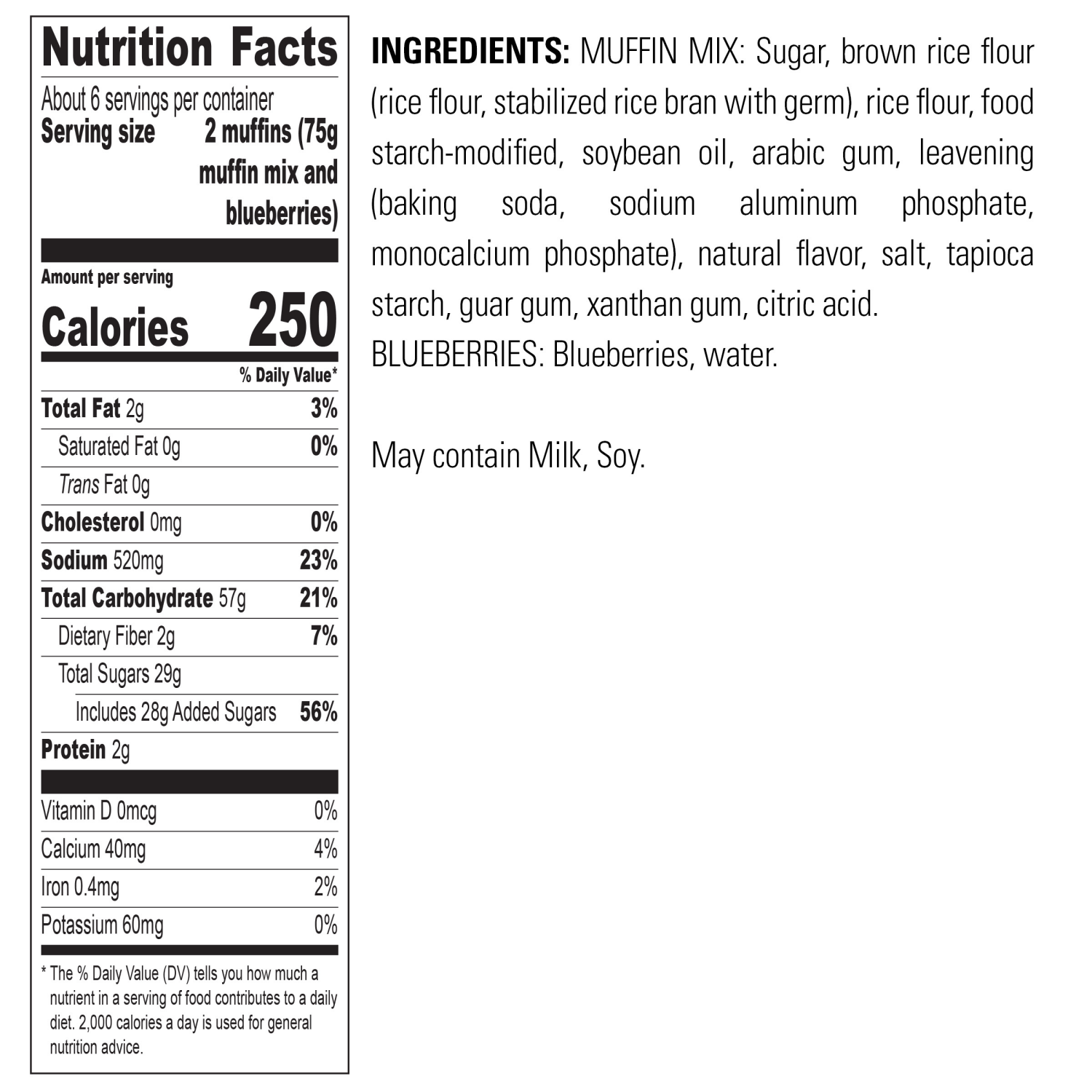 slide 2 of 7, Krusteaz Gluten Free Blueberry Muffin Mix, 15.7 oz