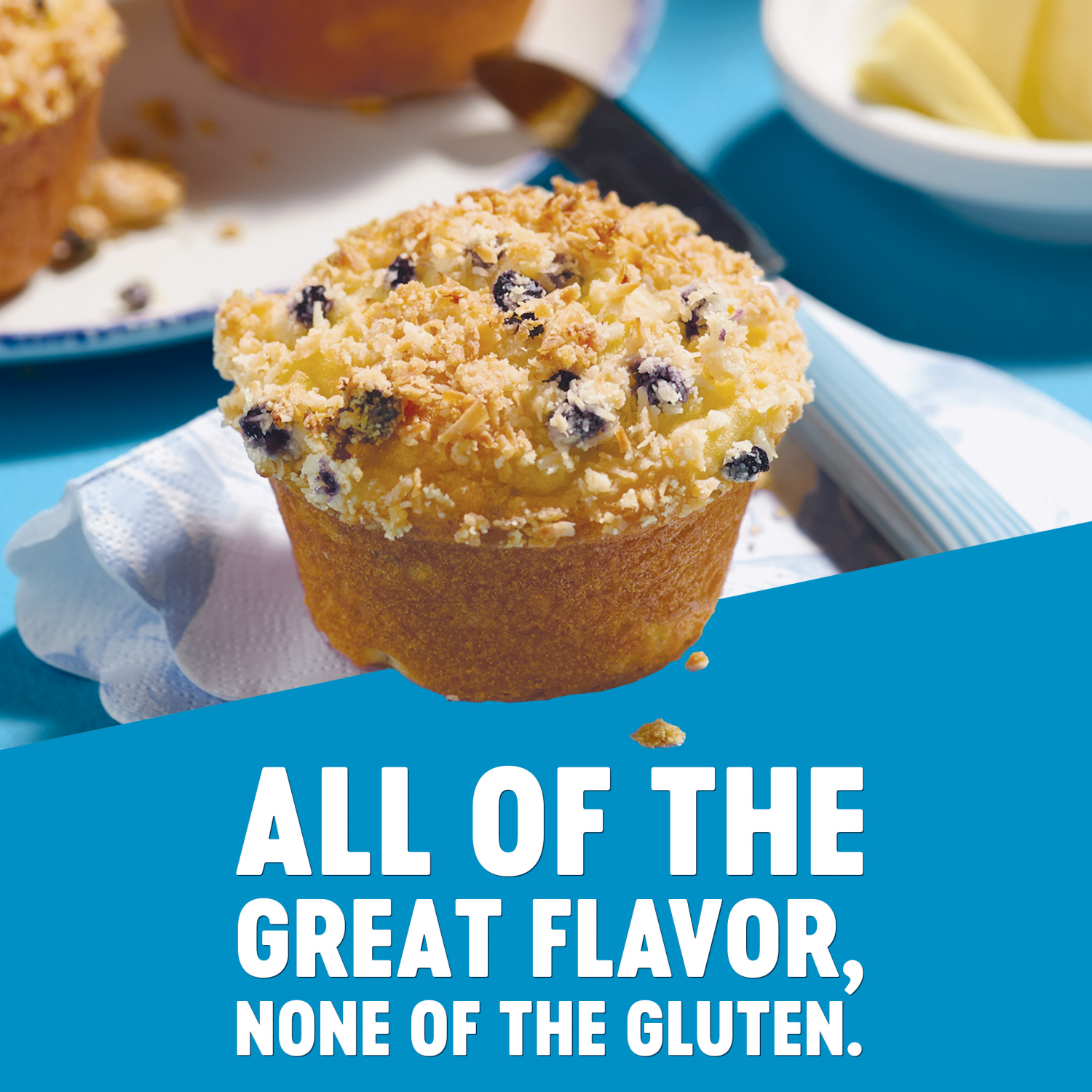 slide 5 of 7, Krusteaz Gluten Free Blueberry Muffin Mix, 15.7 oz