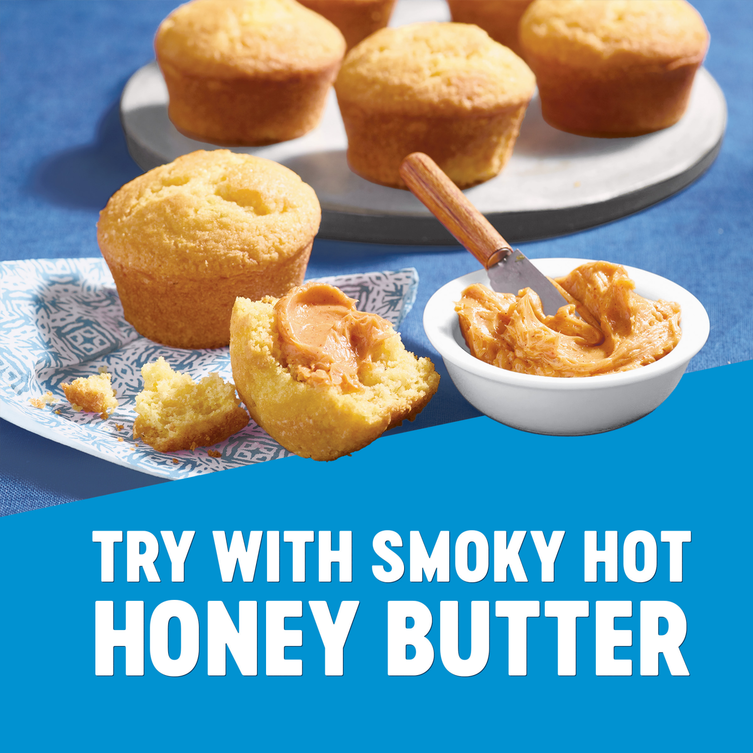 slide 3 of 5, Krusteaz Sweet Corn Muffin & Cornbread Mix, 16 oz