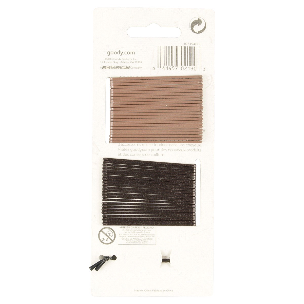 slide 2 of 2, Goody Colour Collection Bobby Pins Brunette, 48 ct