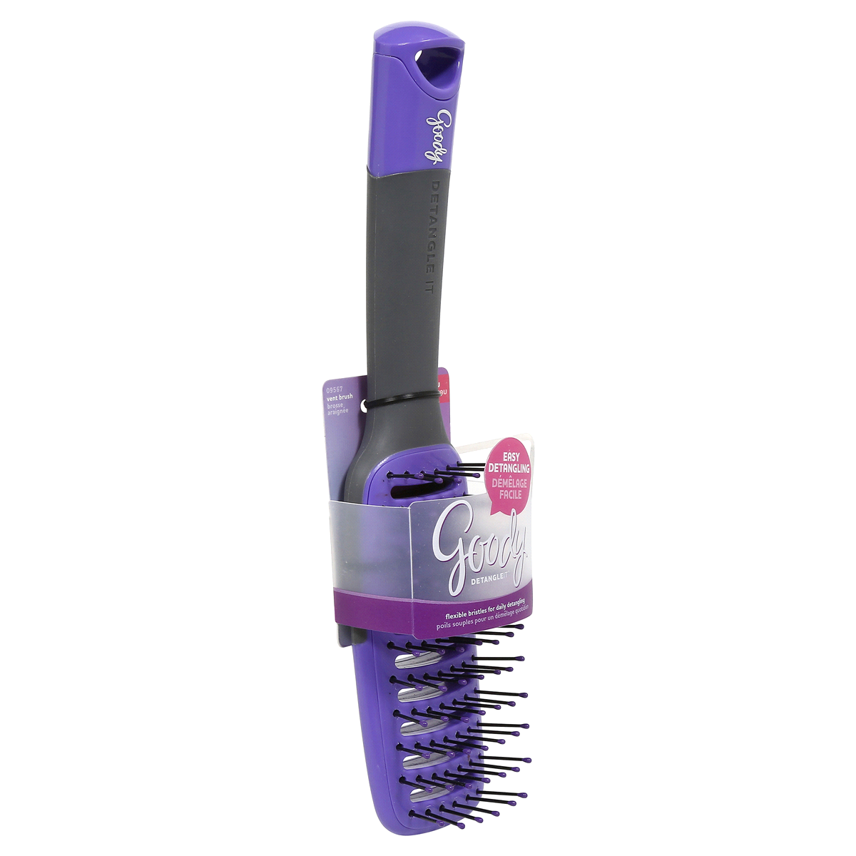 slide 3 of 3, Goody Detangle It Vent Hair Brush, 1 ct