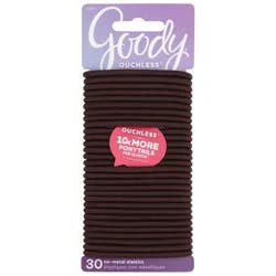 Goody Chocolate Cake Ouchless Elastics 4Mm, 30Ct
