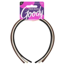 Goody Comfort Wrapped Headbands 3 ea