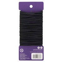 slide 2 of 5, Goody Ouchless Black Elastics, 50 ct