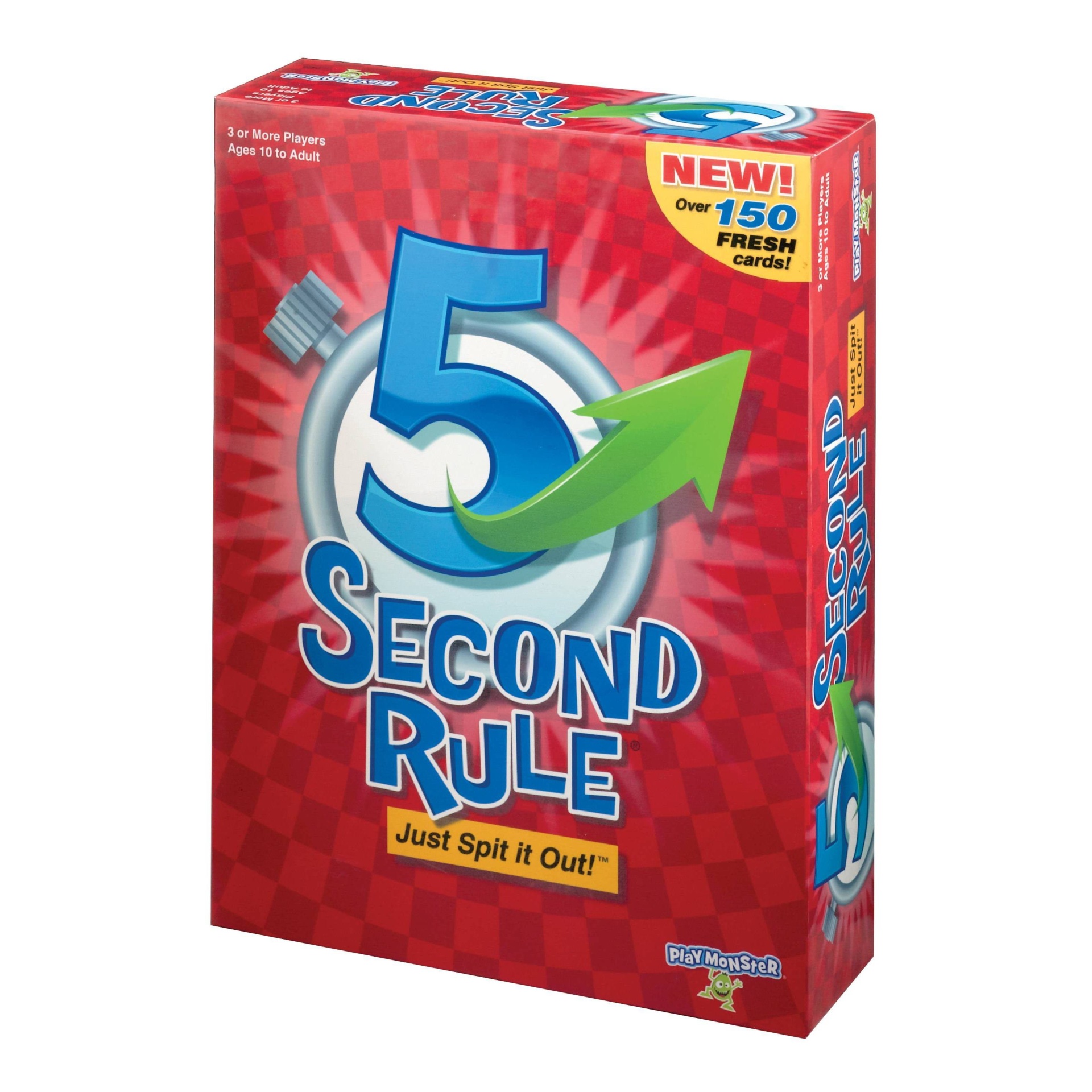 slide 1 of 1, 5 Second Rule Board Game, 1 ct