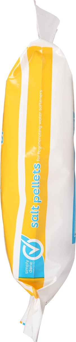 slide 8 of 9, Simply Done Salt Pellets For Regenerating Water Softeners, 40 lb
