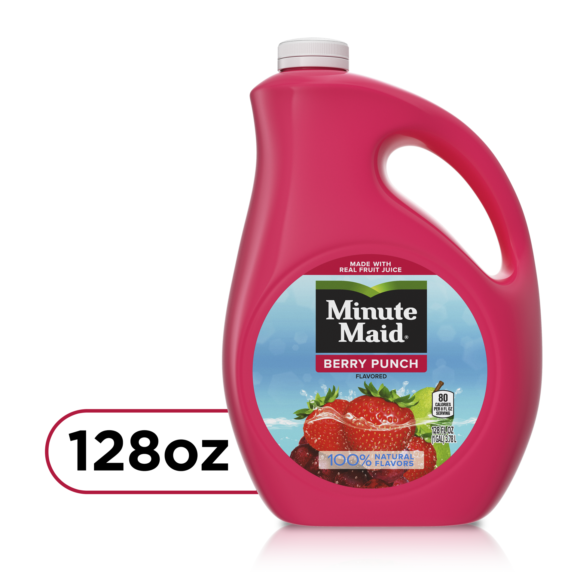 slide 1 of 5, Minute Maid Berry Jug, 128 fl oz, 128 fl oz