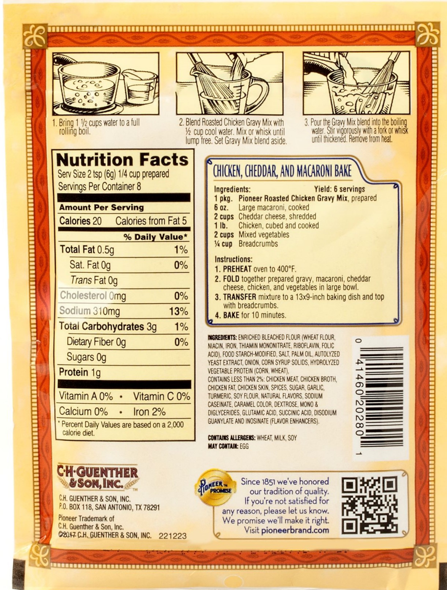 slide 2 of 4, Pioneer Roasted Chicken Gravy Mix 1.67 oz, 1.67 oz
