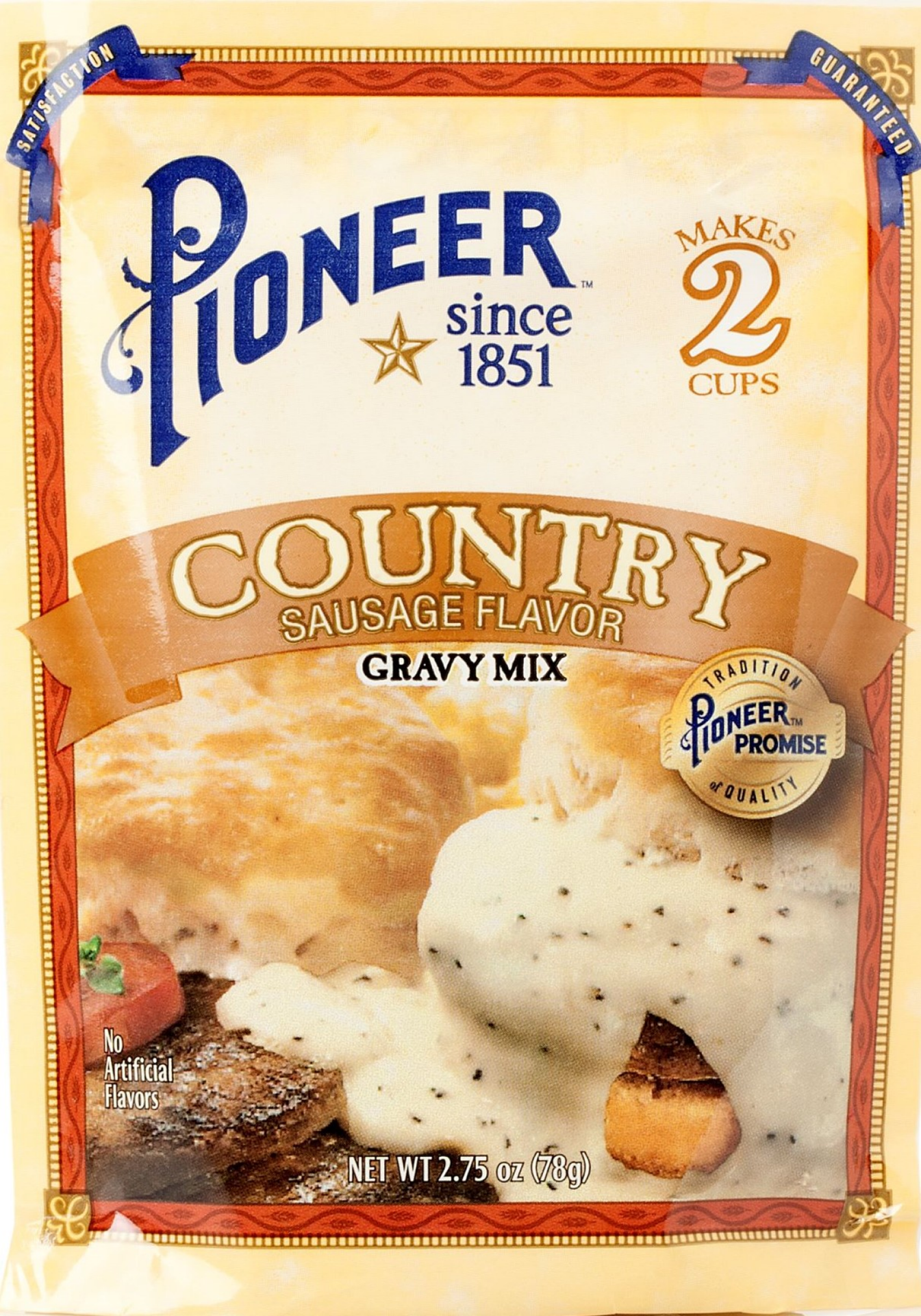 slide 1 of 2, Pioneer Country Sausage Flavor Gravy Mix 2.75 oz, 2.75 oz