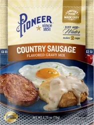 Pioneer Country Sausage Flavor Gravy Mix 2.75 oz