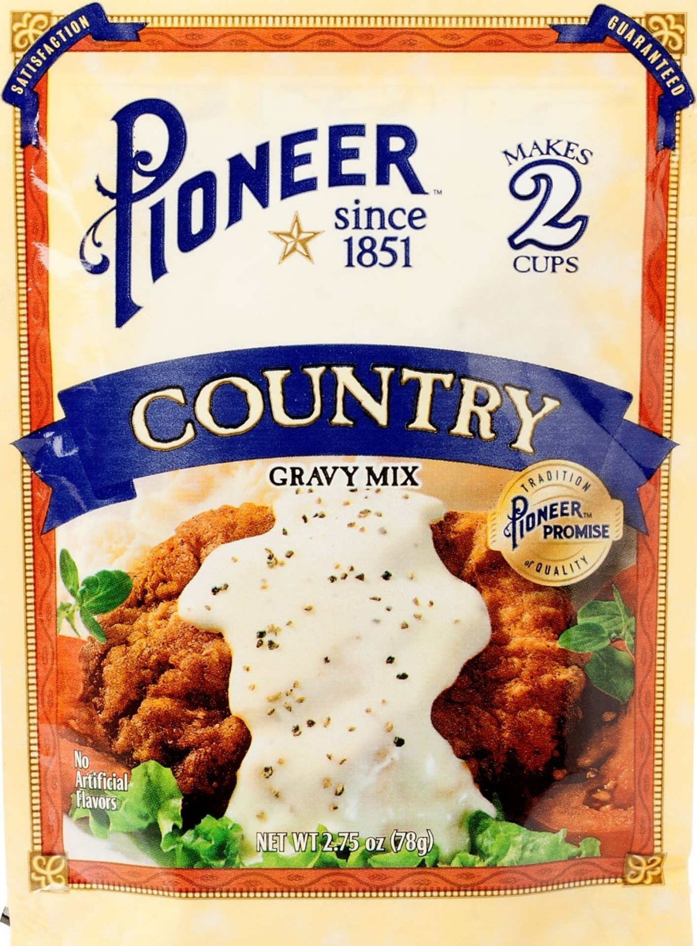 slide 1 of 7, Pioneer Country Gravy Mix 2.75 oz, 2.75 oz