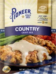 Pioneer Country Gravy Mix 2.75 oz