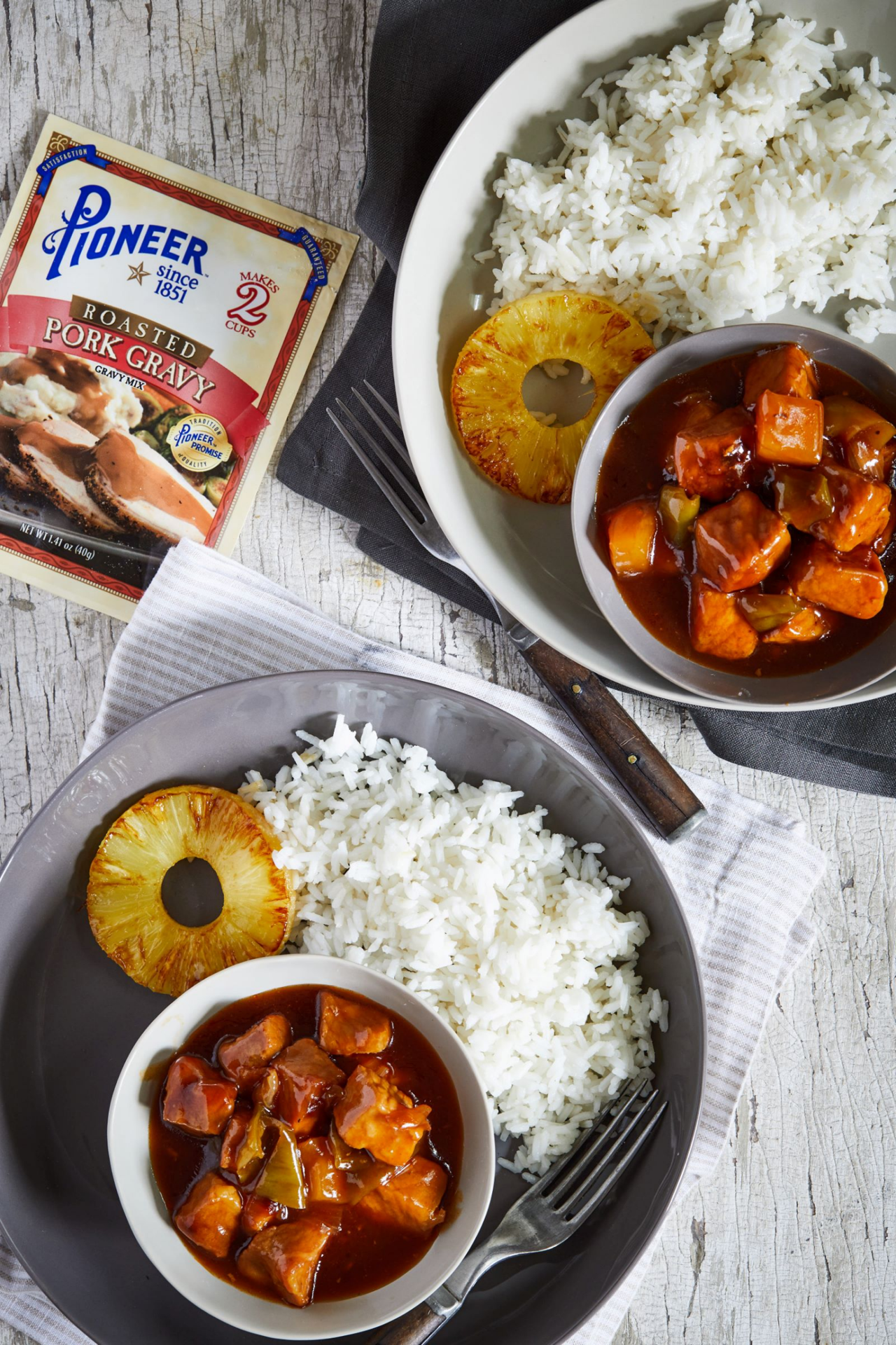 slide 4 of 6, Pioneer Roasted Pork Gravy Mix - 1.41 oz, 1.41 oz