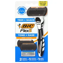 Bic Flex 5 Trim & Shave Refillable Razor