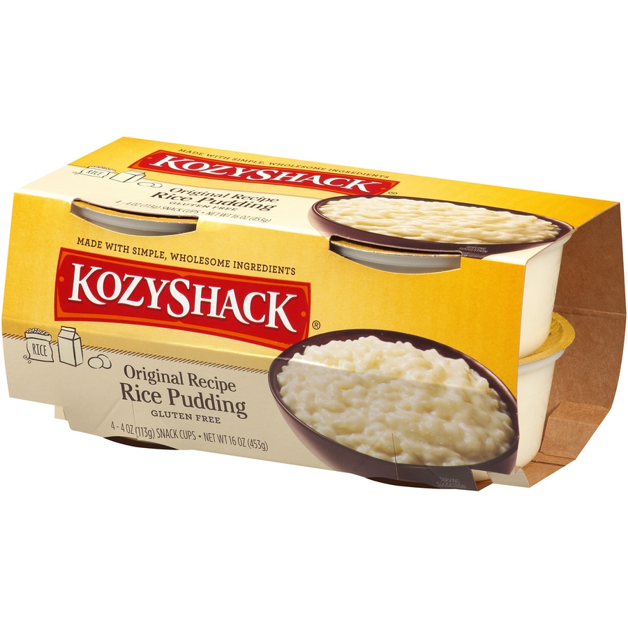 slide 3 of 8, Kozy Shack Original Rice Pudding, 4 ct; 4 oz