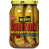 slide 15 of 17, Mt. Olive Sweet Heat Bread & Butter Spears Pickles 16 fl oz, 16 fl oz