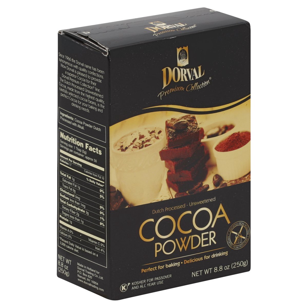 slide 1 of 4, Dorval Cocoa Powder Premium Collection, 8.8 oz