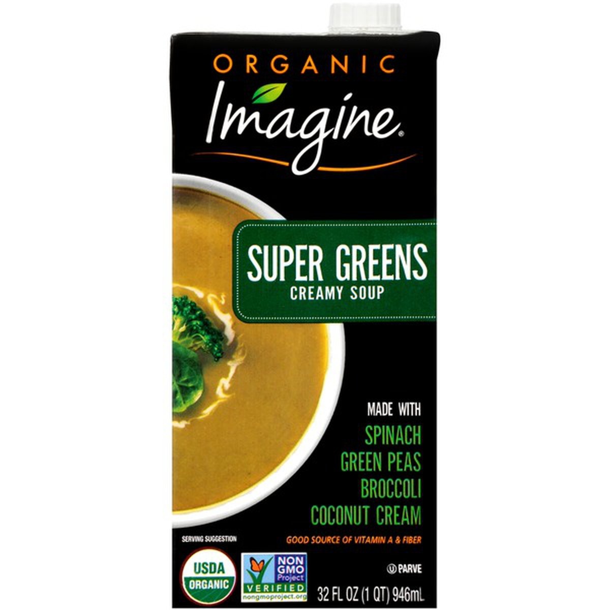 slide 1 of 1, Imagine Foods Organic Super Greens Creamy Soup, 32 fl oz