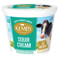 Kemps All Natural Sour Cream, 16oz