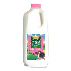 Kemps Select Fat Free Skim Milk Half Gallon