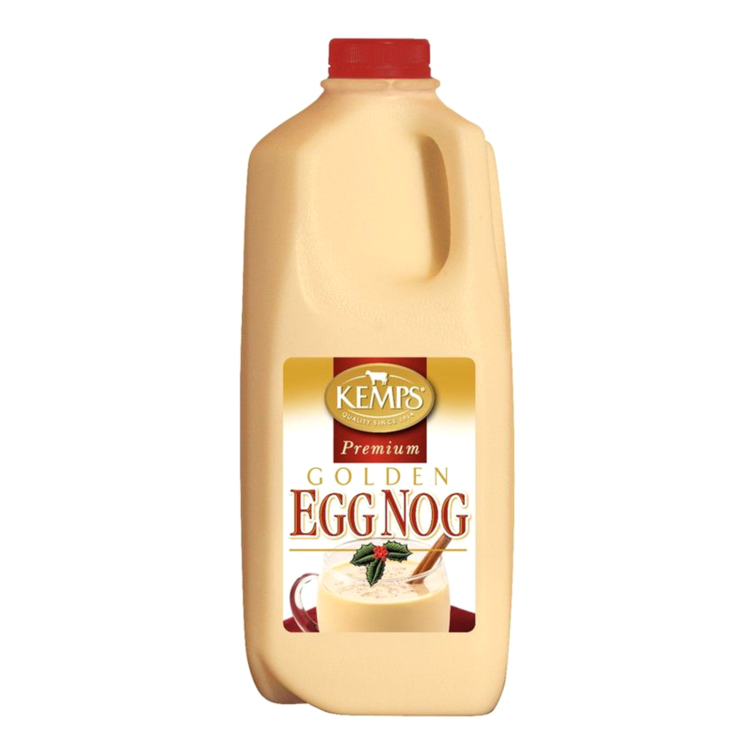 slide 1 of 1, Kemps Golden Egg Nog, 64 oz