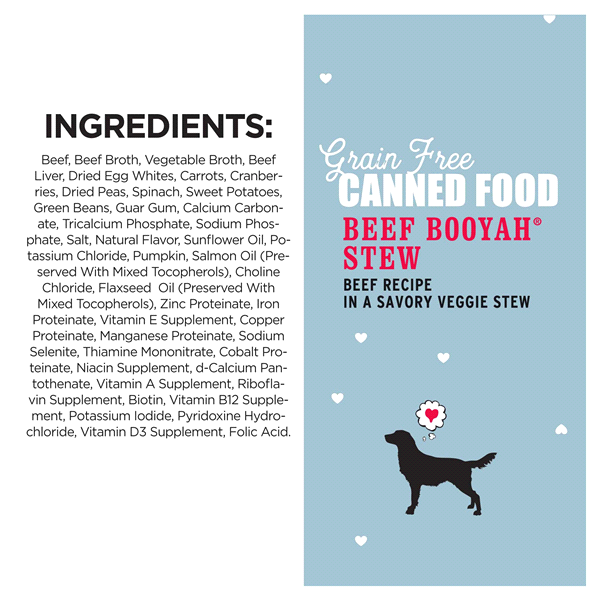 slide 23 of 29, I and Love and You Grain Free Beef Booyah Stew Dog Food 13 oz, 13 oz